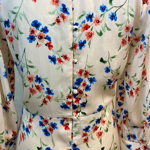 Saltwater Luxe Lottie Floral Boho Maxi Dress Size Medium - Picture 4 of 9